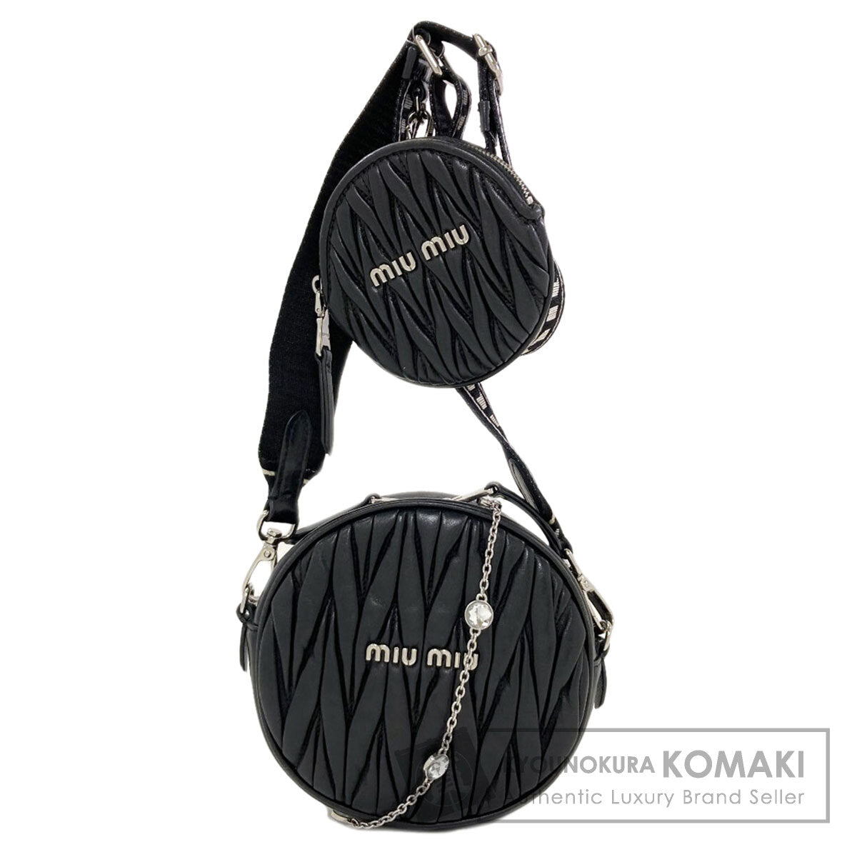 MIUMIU Materasse 2WAY Shoulder Bag Calf Ladies [Used]