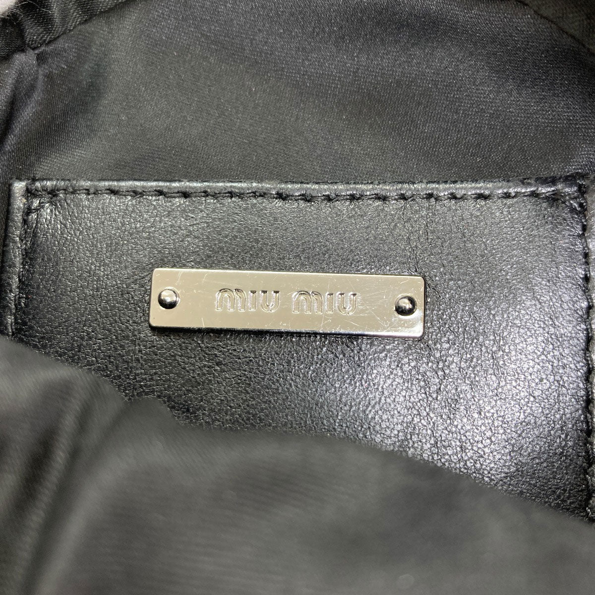 MIUMIU Materasse 2WAY Shoulder Bag Calf Ladies [Used]