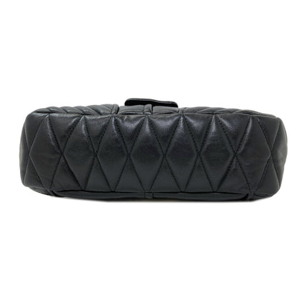 MIUMIU Biker Shoulder Bag Calf Ladies [Used]