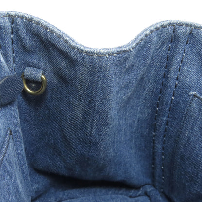 PRADA Canapa mini 2 WAY Handbag Denim Ladies [Used]