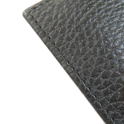 GUCCI 456126 GG Marmont Double G Bifold Wallet with Coin Pocket Leather Ladies [Used]