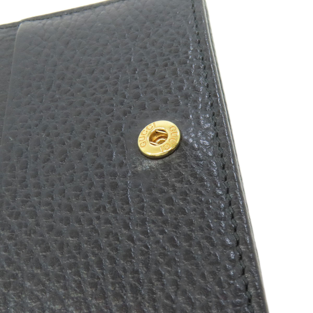 GUCCI 456126 GG Marmont Double G Bifold Wallet with Coin Pocket Leather Ladies [Used]