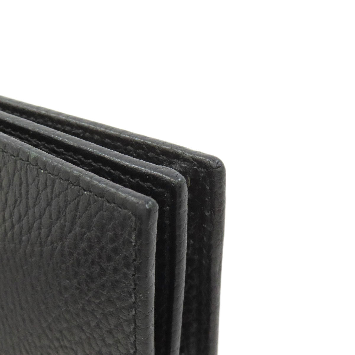 GUCCI 456126 GG Marmont Double G Bifold Wallet with Coin Pocket Leather Ladies [Used]