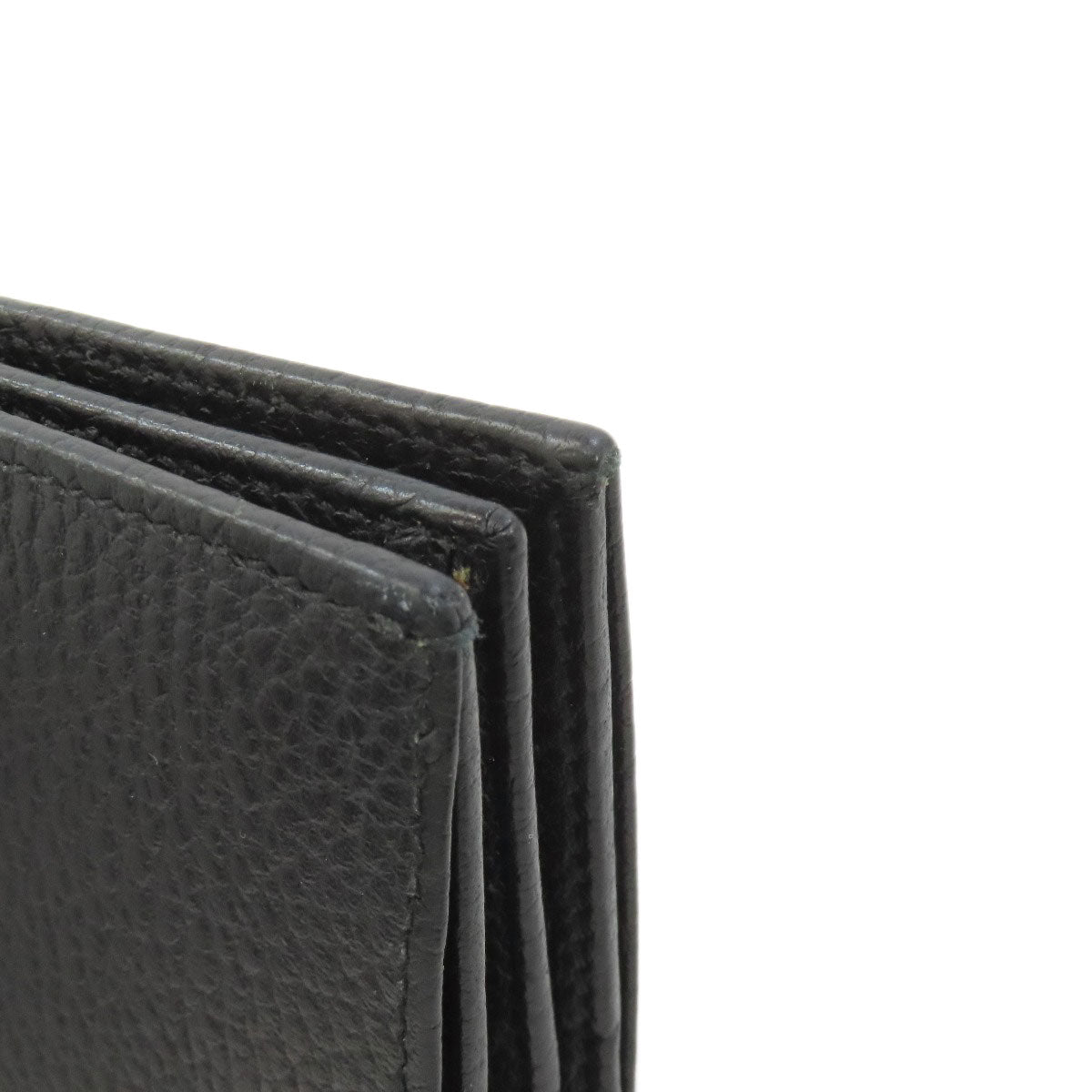 GUCCI 456126 GG Marmont Double G Bifold Wallet with Coin Pocket Leather Ladies [Used]