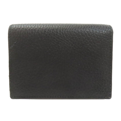 GUCCI 456126 GG Marmont Double G Bifold Wallet with Coin Pocket Leather Ladies [Used]