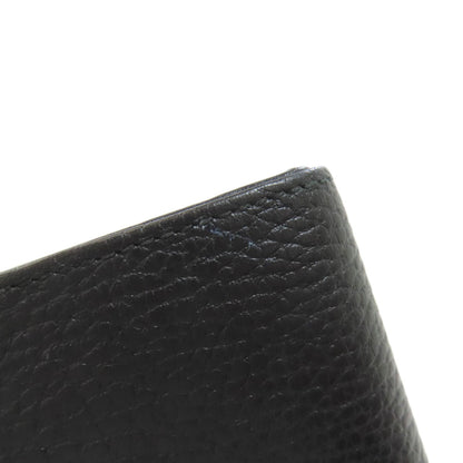 GUCCI 456126 GG Marmont Double G Bifold Wallet with Coin Pocket Leather Ladies [Used]
