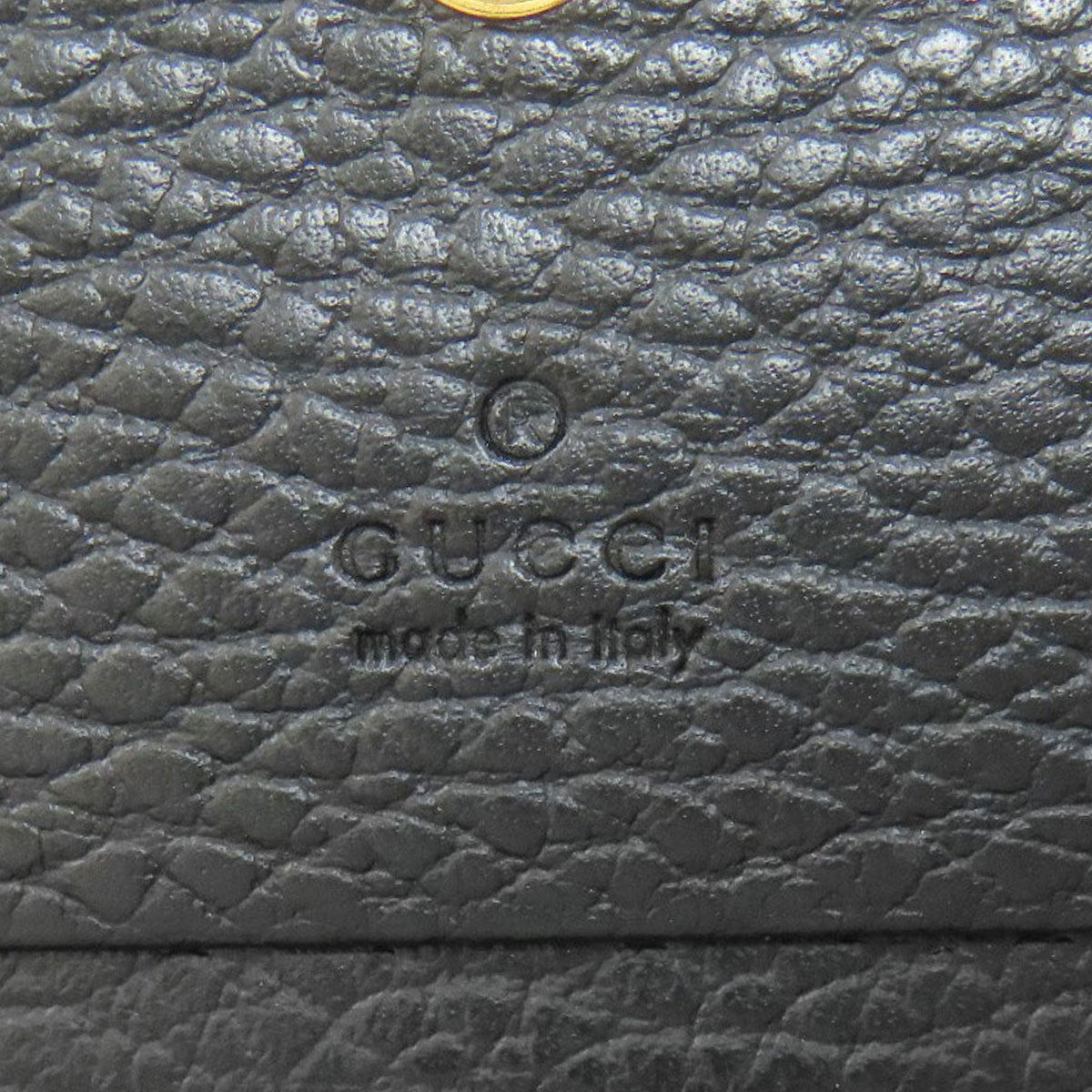 GUCCI 456126 GG Marmont Double G Bifold Wallet with Coin Pocket Leather Ladies [Used]