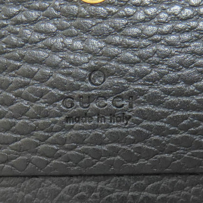 GUCCI 456126 GG Marmont Double G Bifold Wallet with Coin Pocket Leather Ladies [Used]
