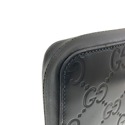 GUCCI 771421 Zip Around GG Long wallet (with coin pocket) Rubber Ladies [Used]