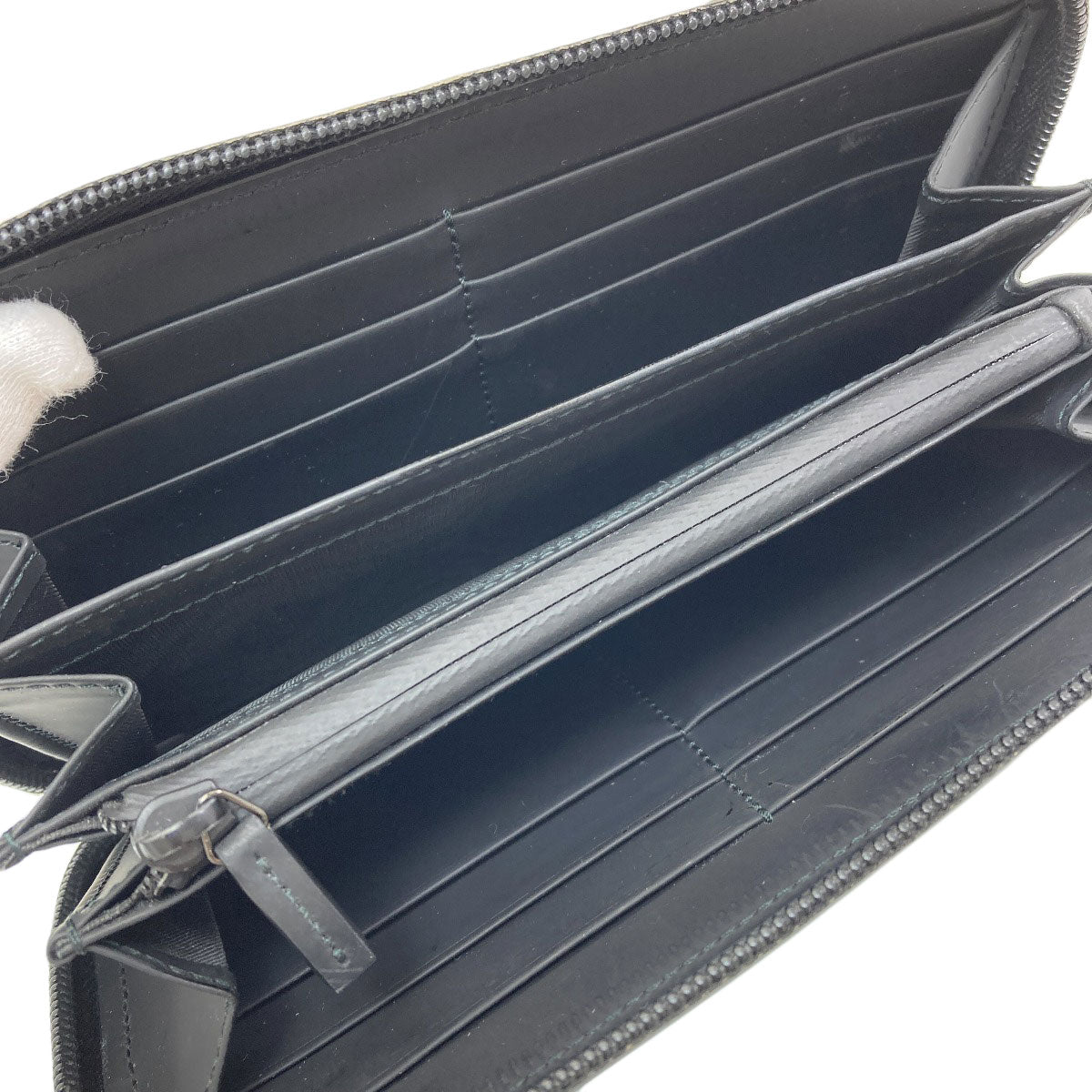 GUCCI 771421 Zip Around GG Long wallet (with coin pocket) Rubber Ladies [Used]