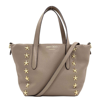 Jimmy Choo Star motif 2WAY Handbag Calf Ladies [Used]