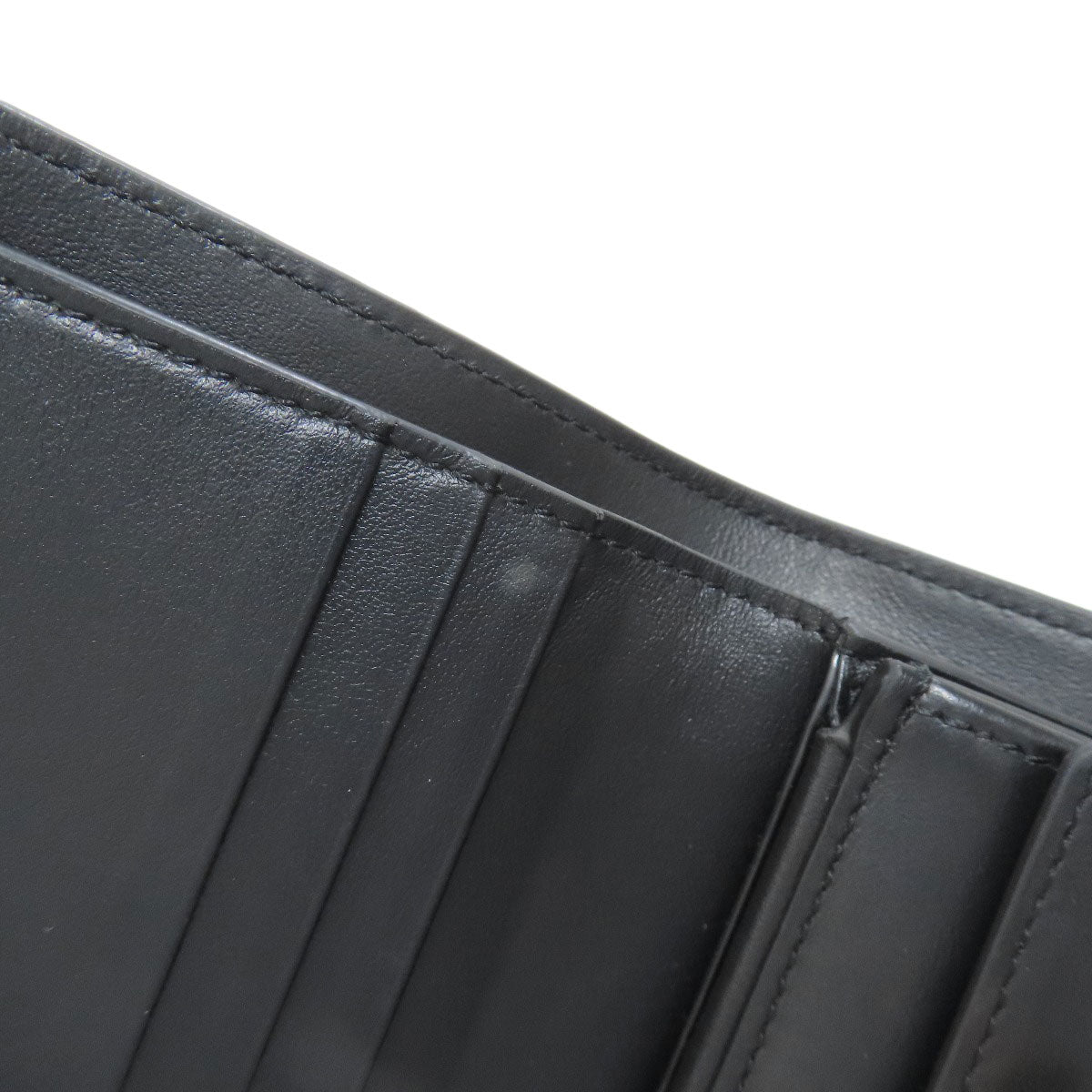 CELINE Small flap wallet Triomphe Bifold Wallet with Coin Pocket Leather Ladies [Used]