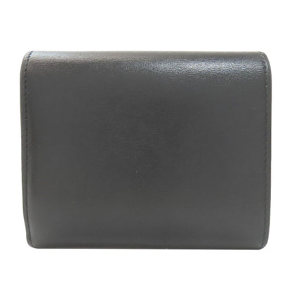 CELINE Small flap wallet Triomphe Bifold Wallet with Coin Pocket Leather Ladies [Used]
