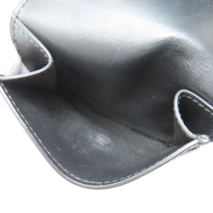 CELINE Small flap wallet Triomphe Bifold Wallet with Coin Pocket Leather Ladies [Used]