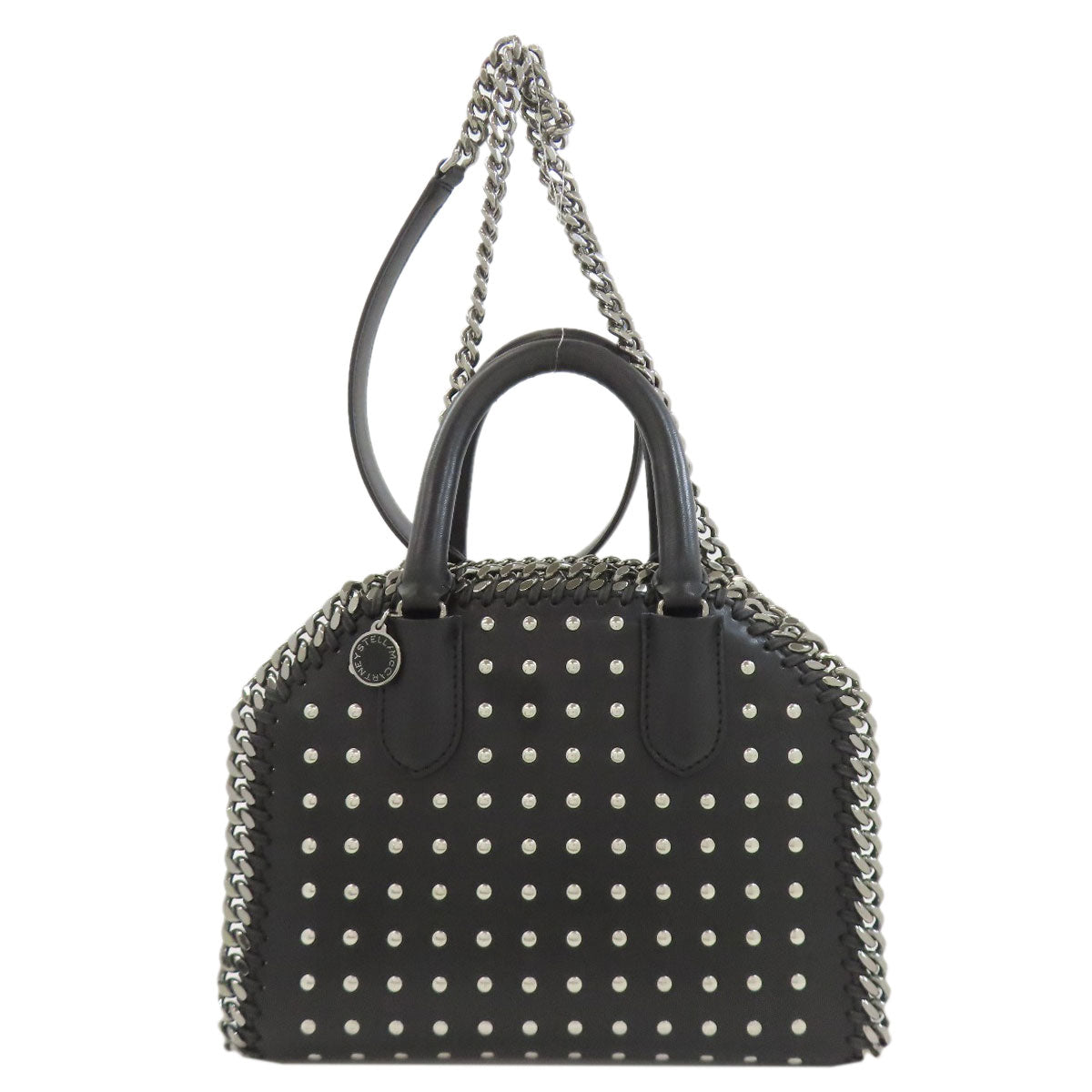 Stella McCartney Falabella Box Studs 2WAY Handbag Polyester Ladies [Used]