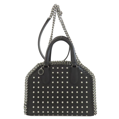 Stella McCartney Falabella Box Studs 2WAY Handbag Polyester Ladies [Used]
