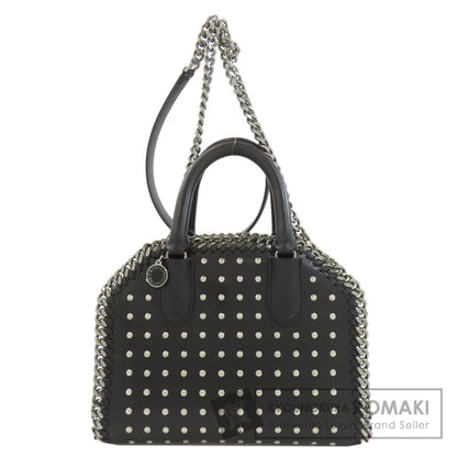 Stella McCartney Falabella Box Studs 2WAY Handbag Polyester Ladies [Used]