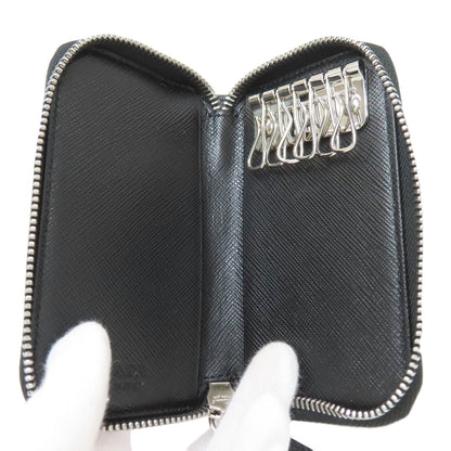 PRADA Simple design key holder Safiano Ladies [Used]