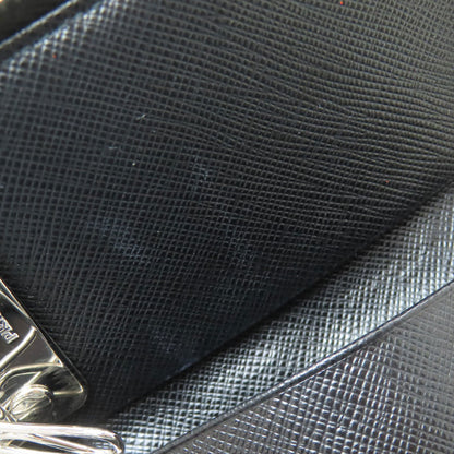 PRADA Simple design key holder Safiano Ladies [Used]