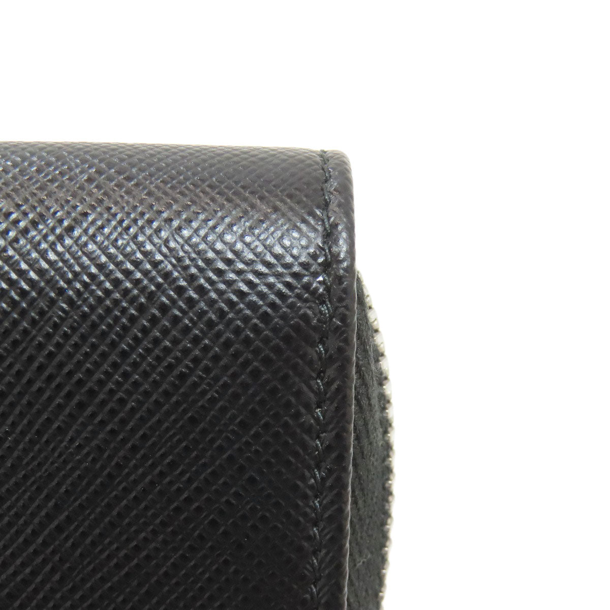 PRADA Simple design key holder Safiano Ladies [Used]