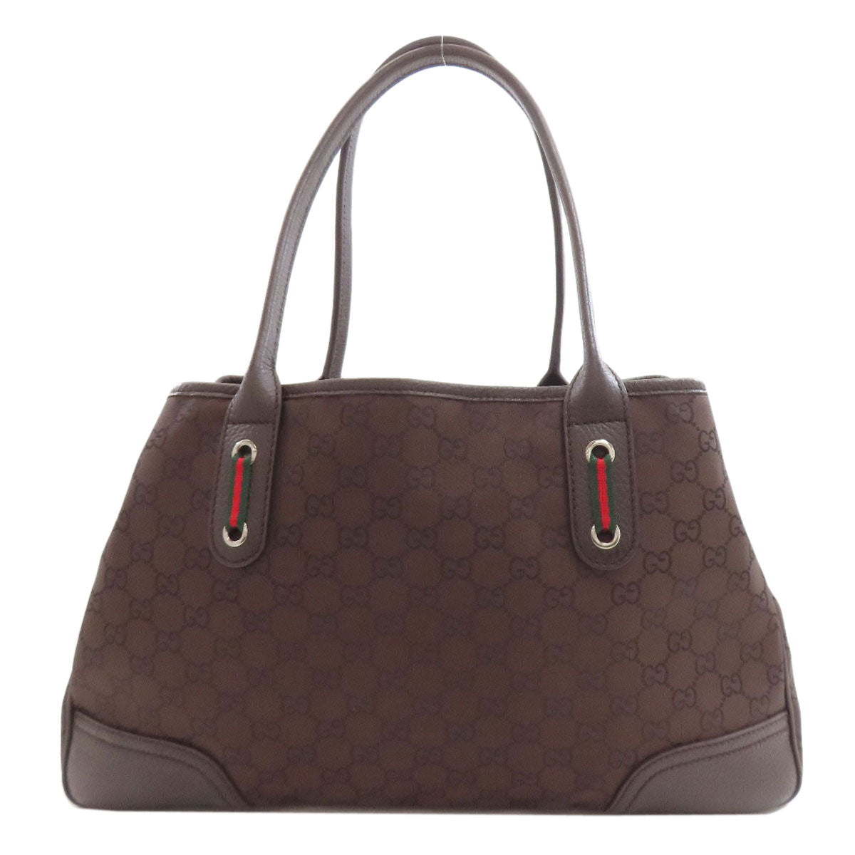 GUCCI 293592 Outlet Sherry Line GG Tote Bag Canvas Ladies [Used]