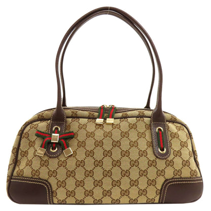 GUCCI 161720 Princy GG Mini Boston Tote Bag Canvas Ladies [Used]