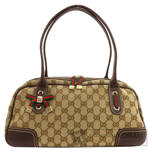 GUCCI 161720 Princy GG Mini Boston Tote Bag Canvas Ladies [Used]