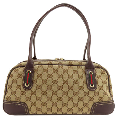 GUCCI 161720 Princy GG Mini Boston Tote Bag Canvas Ladies [Used]