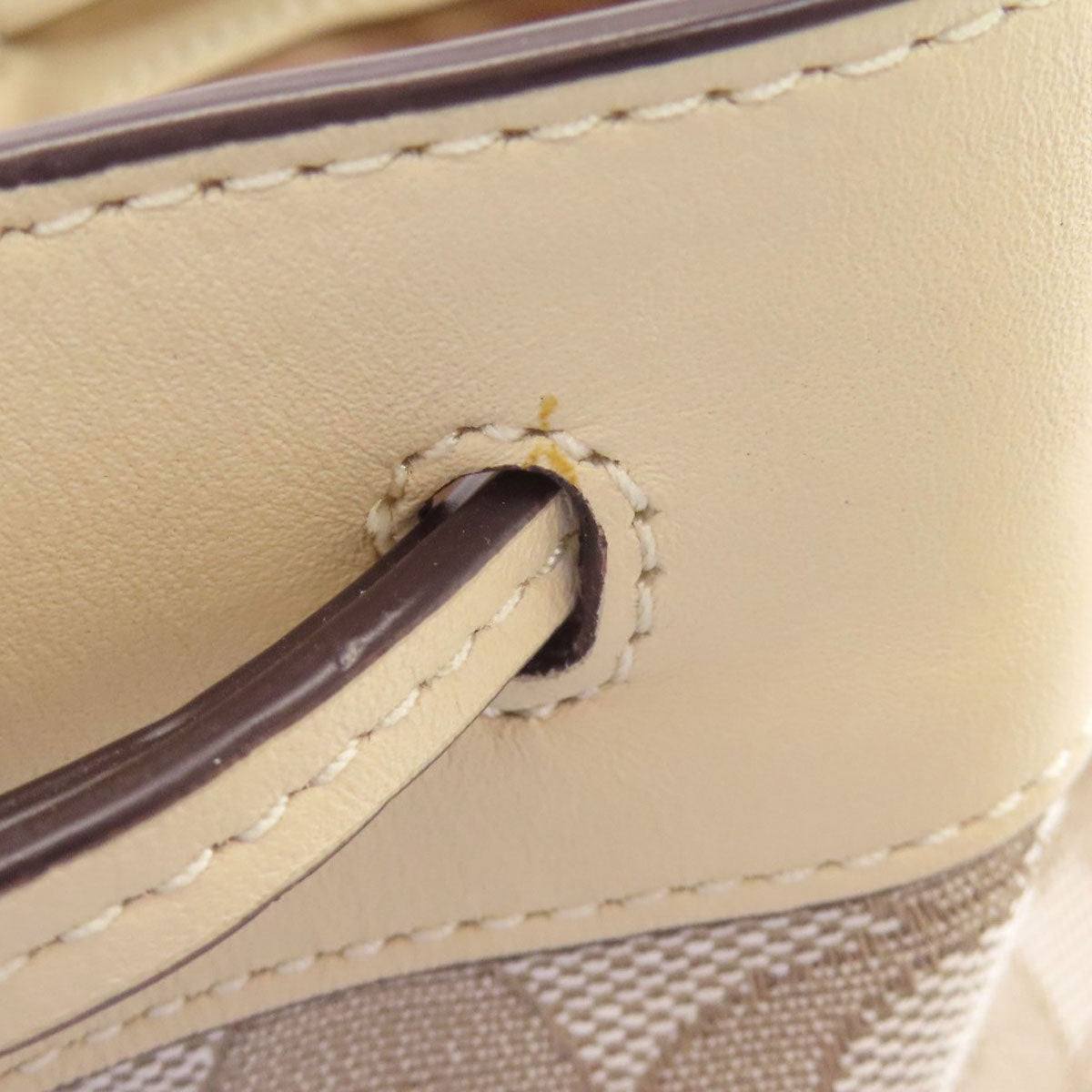 COACH C3853 Field Bucket Signature 2WAY Handbag Canvas Ladies [Used]
