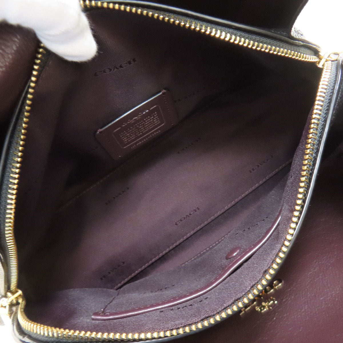COACH 73549 Hadley Hobo Tote Bag Leather Ladies [Used]