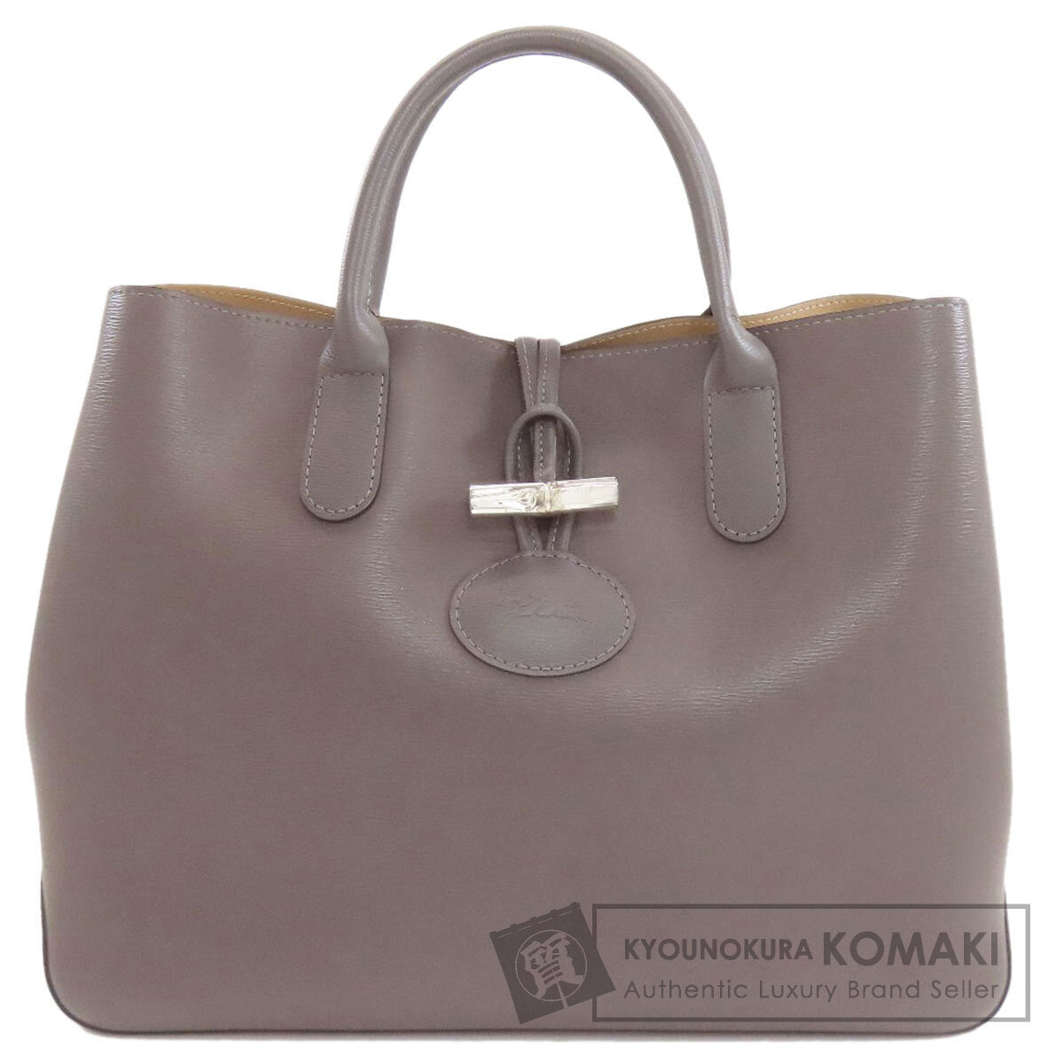 Longchamp Le Rozo Handbag Leather Ladies [Used]