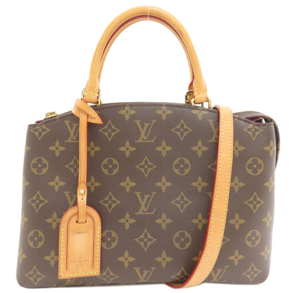 LOUIS VUITTON M45900 Petit Palais PM Handbag Monogram canvas Ladies [Used]