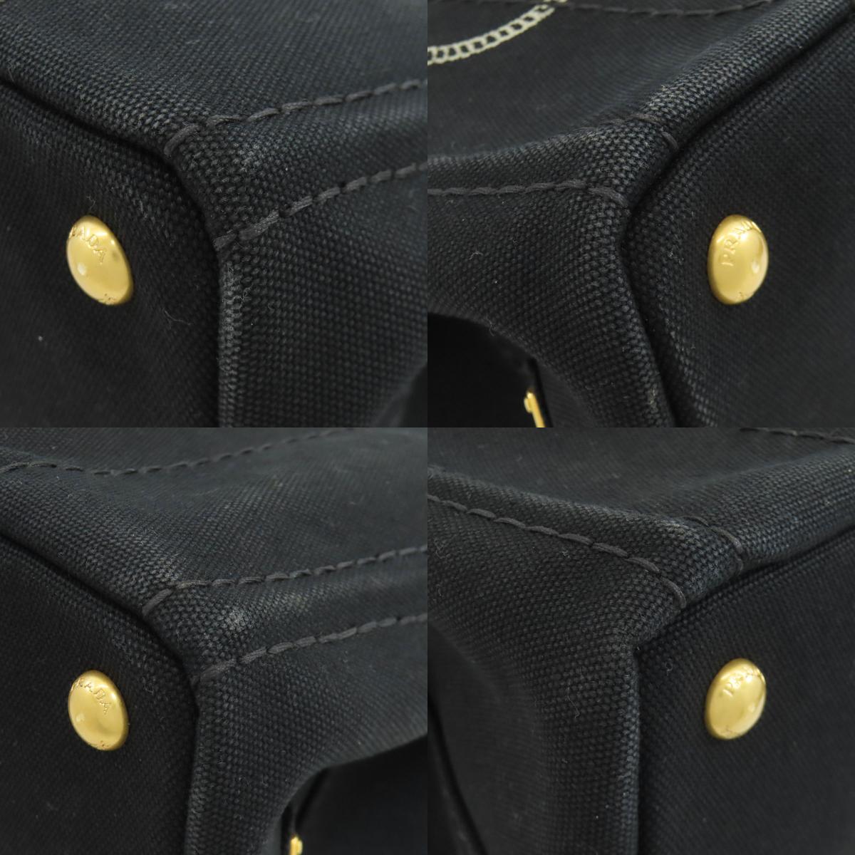 PRADA B2439G Canapa 2WAY Handbag Canvas Ladies [Used]