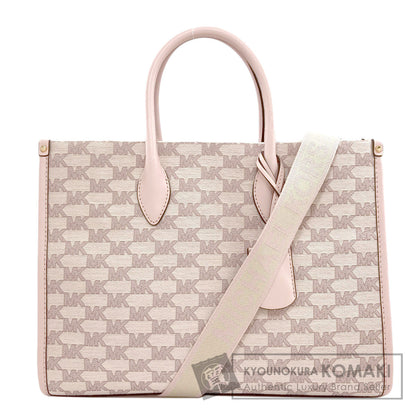 Michael Kors MK Signature 2WAY Tote Bag Canvas Ladies [Used]