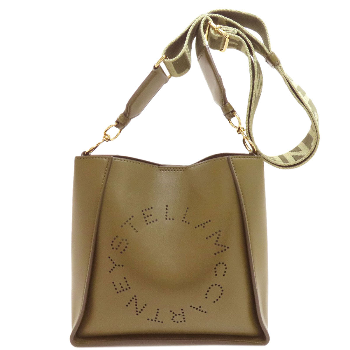 Stella McCartney logo Shoulder Bag Polyester Ladies [Used]