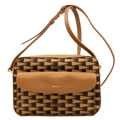 BALLY logo Shoulder Bag Calf PVCLadies [Used]