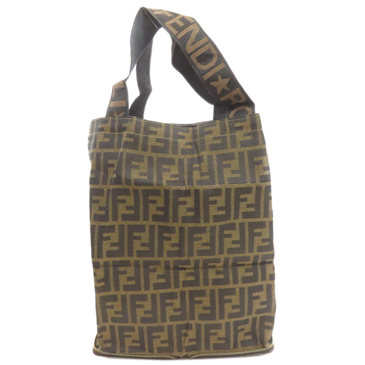 FENDI Zucca pattern eco bag Tote Bag Canvas Ladies [Used]