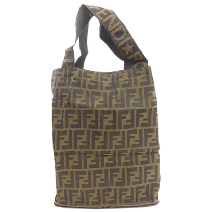 FENDI Zucca pattern eco bag Tote Bag Canvas Ladies [Used]