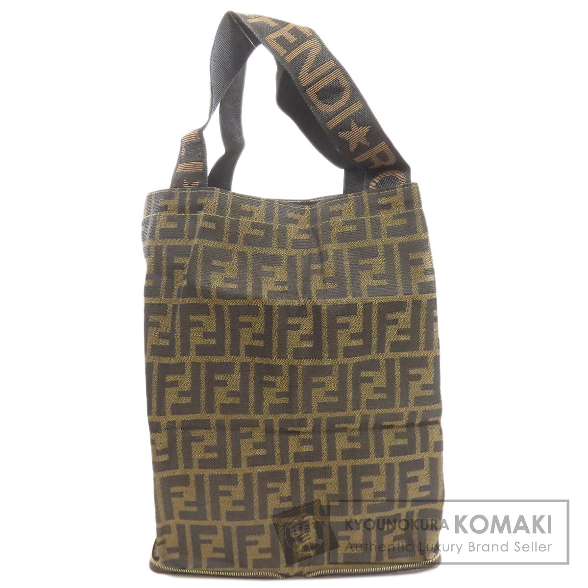 FENDI Zucca pattern eco bag Tote Bag Canvas Ladies [Used]