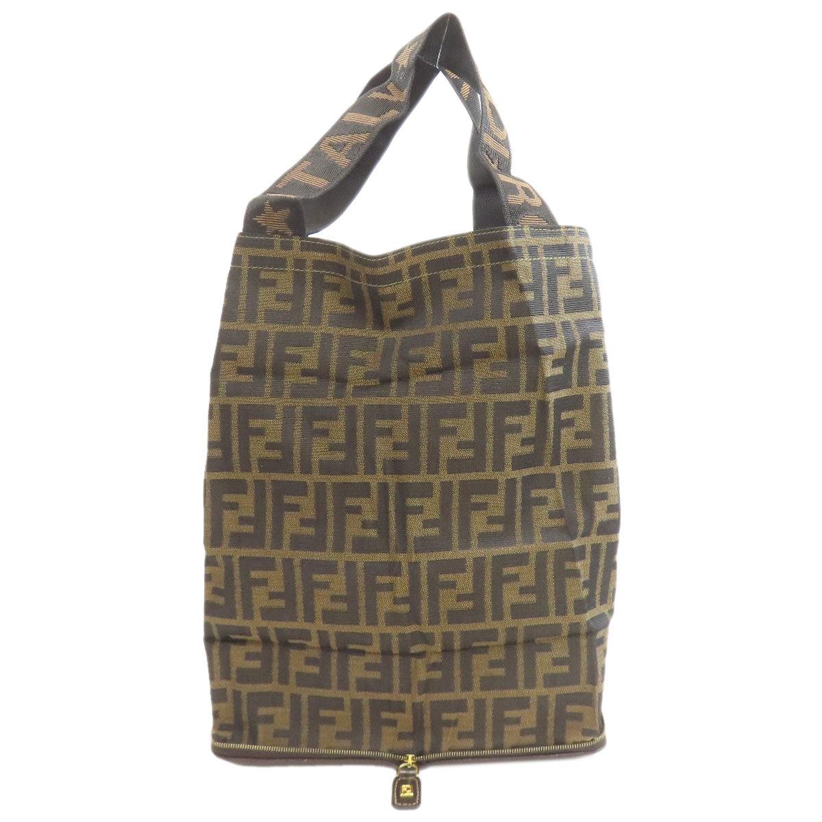 FENDI Zucca pattern eco bag Tote Bag Canvas Ladies [Used]