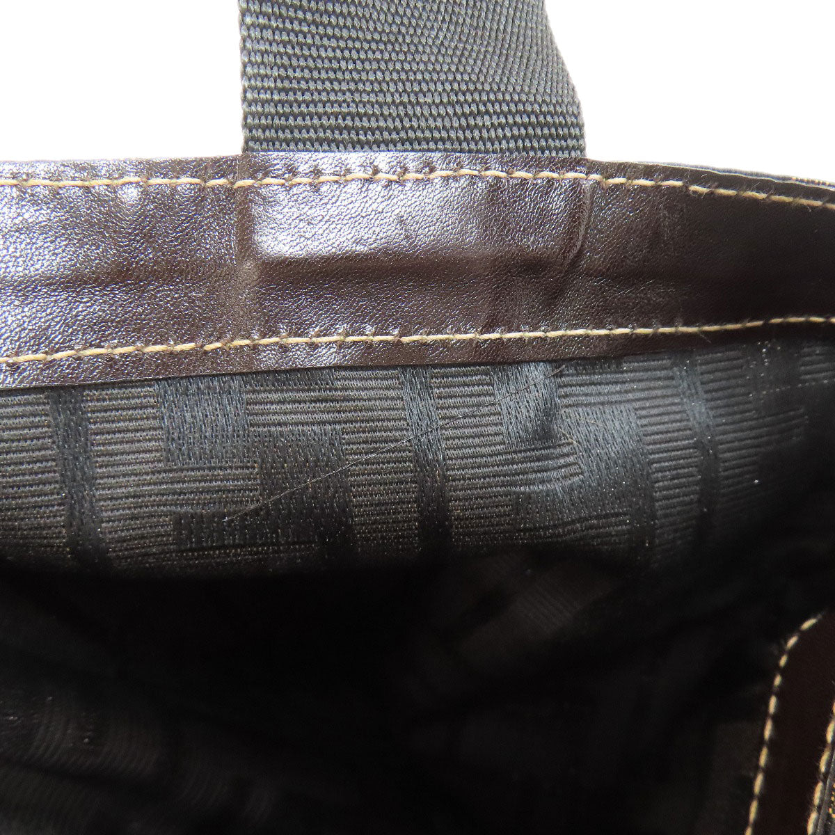 FENDI Zucca pattern eco bag Tote Bag Canvas Ladies [Used]