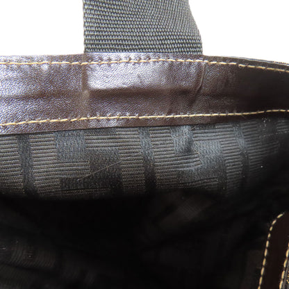 FENDI Zucca pattern eco bag Tote Bag Canvas Ladies [Used]