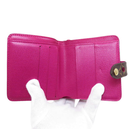 LOUIS VUITTON M95188 Compact Zip Perfo Series Bifold Wallet with Coin Pocket Monogram canvas Ladies [Used]