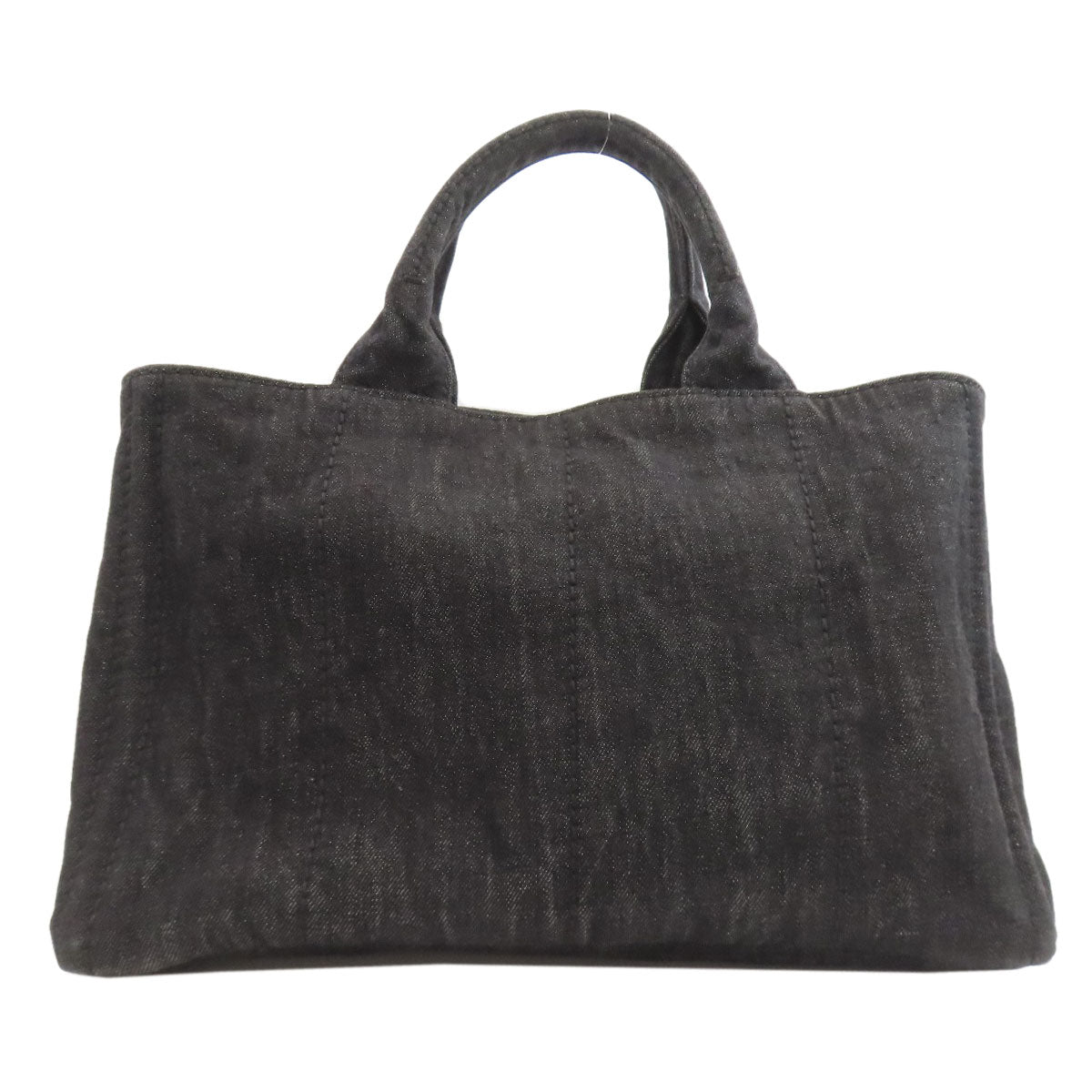 PRADA Canapa 2WAY Handbag Denim Ladies [Used]