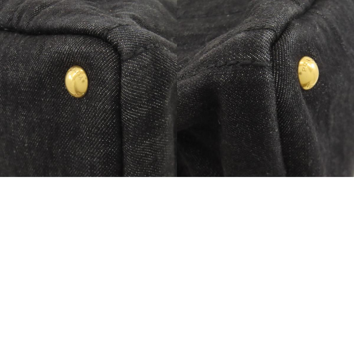 PRADA Canapa 2WAY Handbag Denim Ladies [Used]