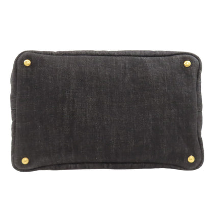 PRADA Canapa 2WAY Handbag Denim Ladies [Used]