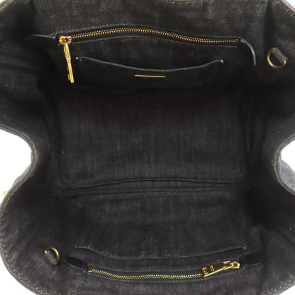 PRADA Canapa 2WAY Handbag Denim Ladies [Used]