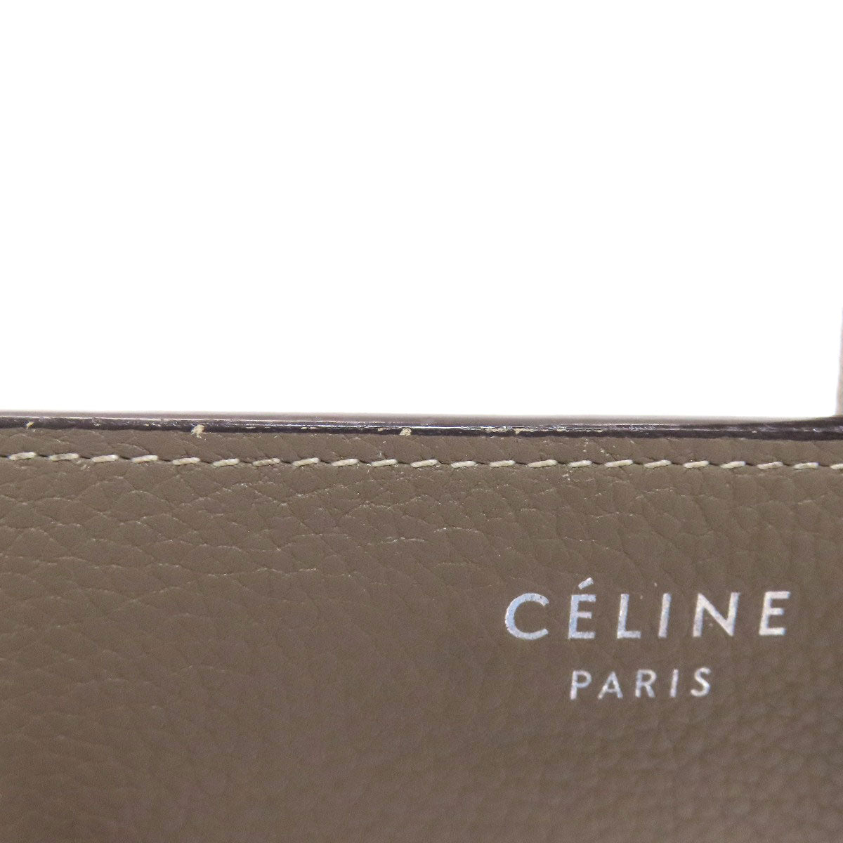CELINE Luggage micro Handbag Calf Ladies [Used]