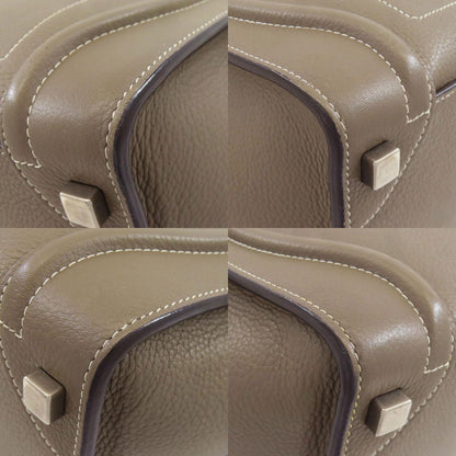 CELINE Luggage micro Handbag Calf Ladies [Used]
