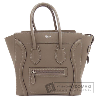 CELINE Luggage micro Handbag Calf Ladies [Used]